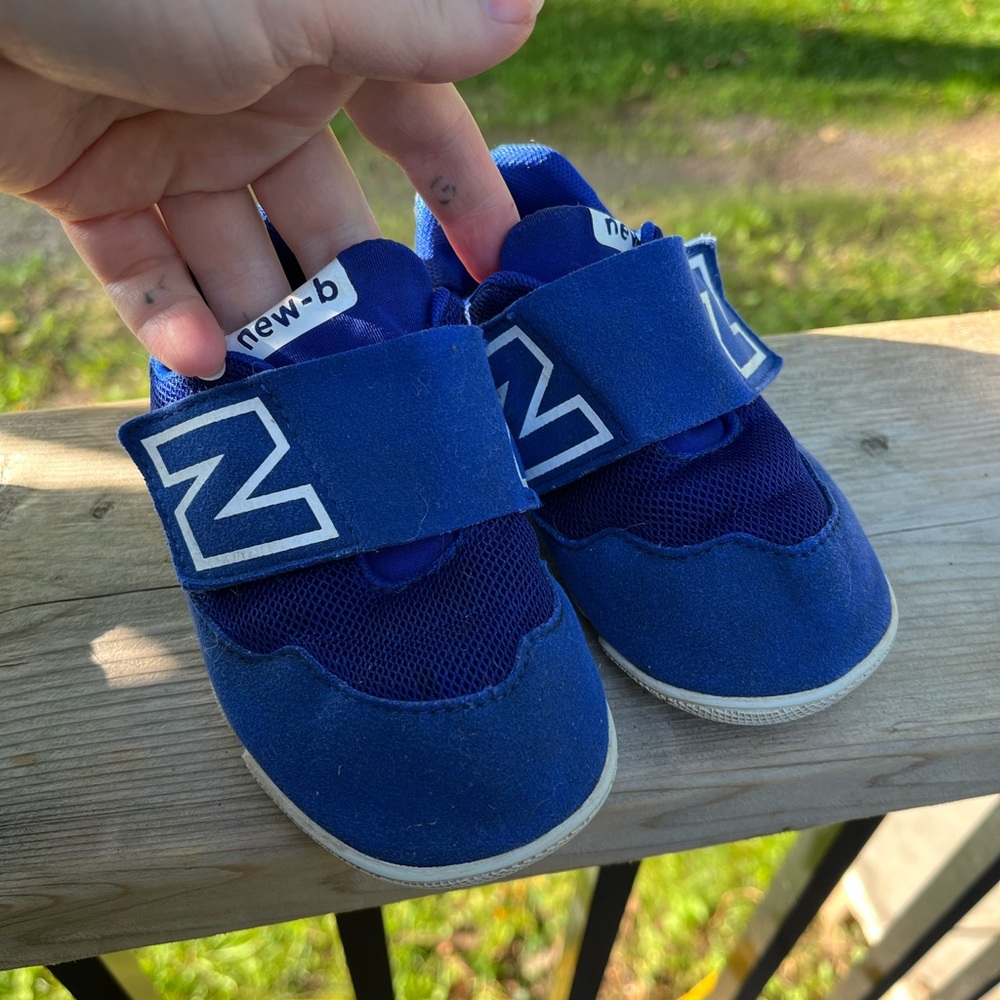 New Balance Toddler Blue Sneakers